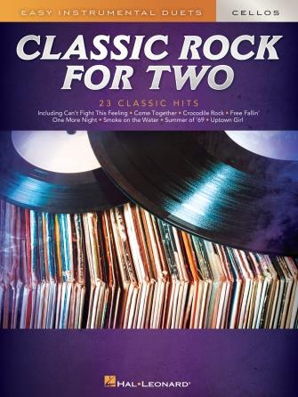 Classic Rock for Two Cellos : Easy Instrumental Duets