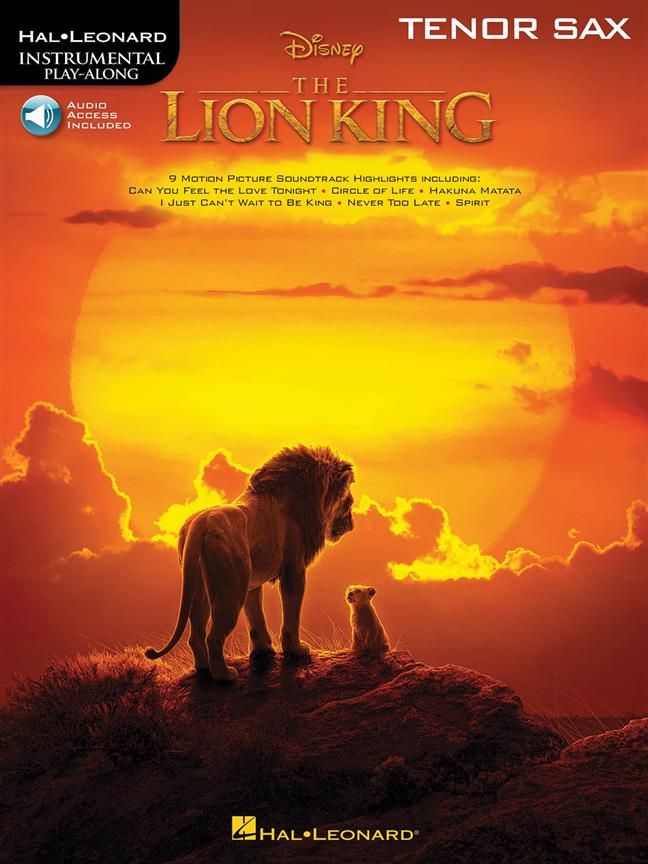 The Lion King (Løvernes Konge) - Tenor Sax