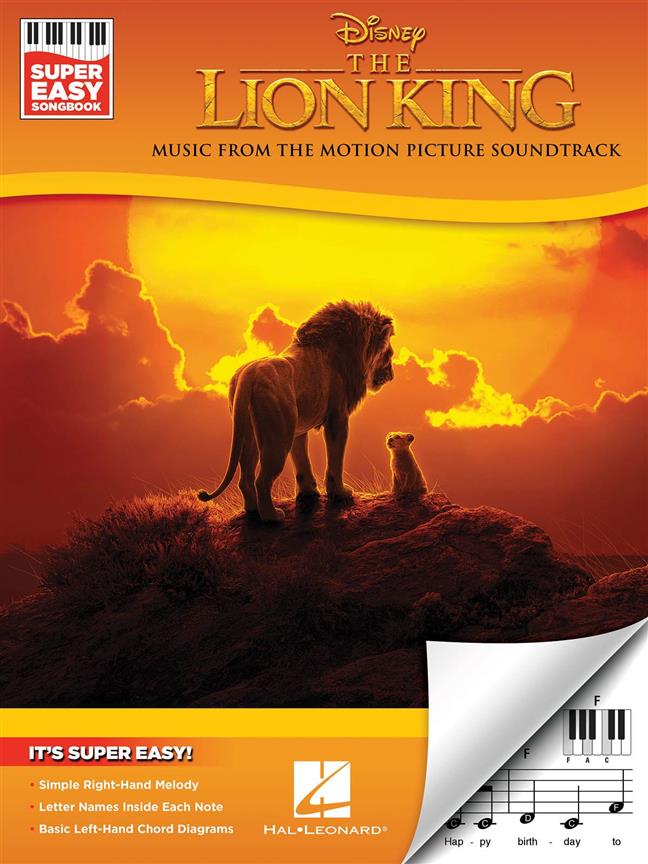 The Lion King (Løvernes Konge) - Super Easy Songbook