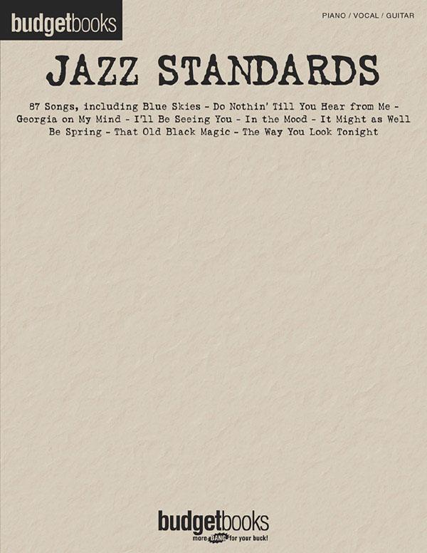 Jazz Standards : Budget Books