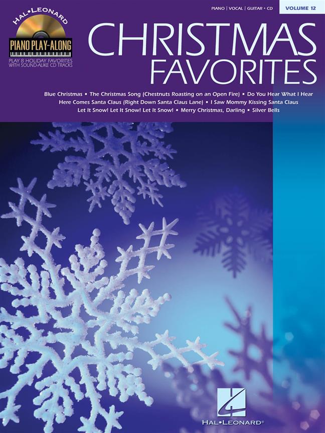 Christmas Hits For Piano : Piano Play-Along Volume 12