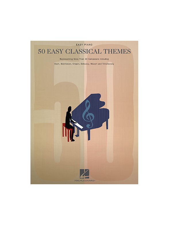 Easy Piano: 50 Easy Classical Themes