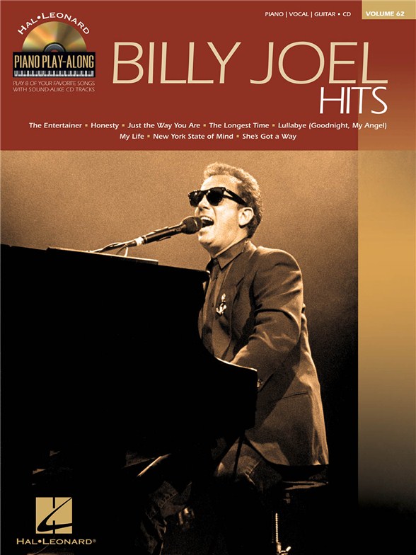 Piano Play-Along Volume 62: Billy Joel Hits