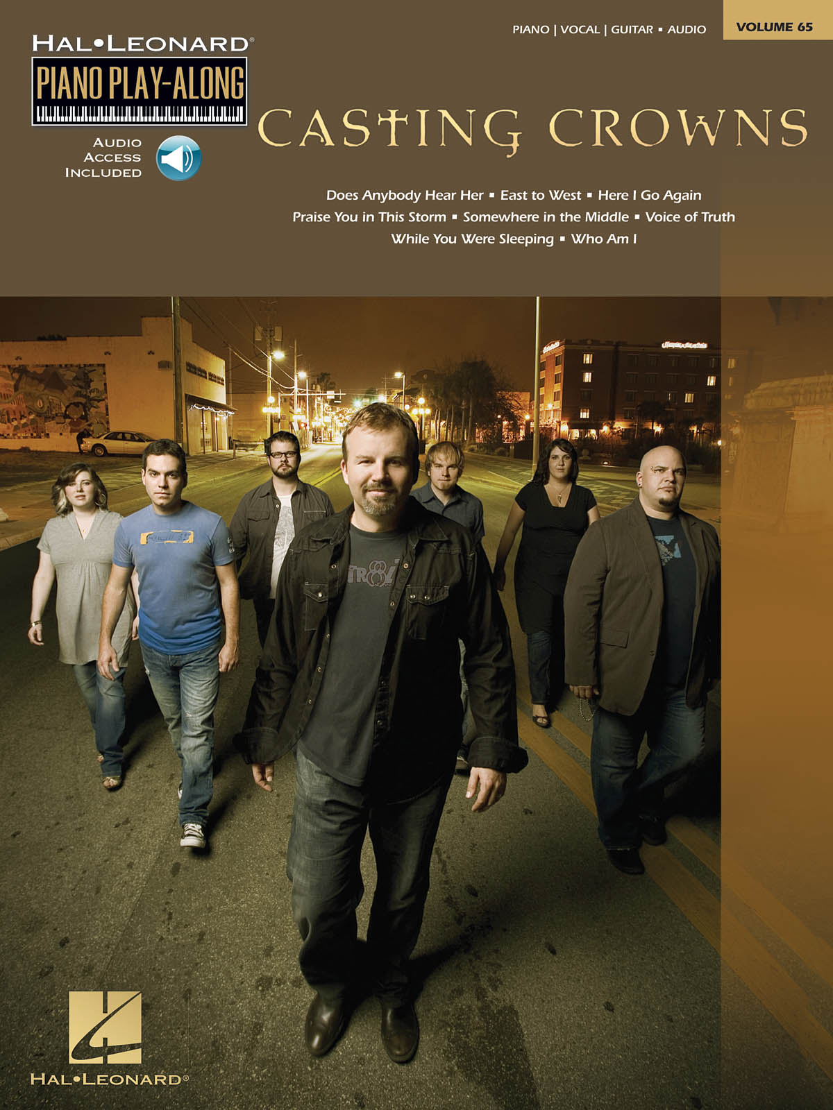 Piano Play-Along: Casting Crowns (Book/Audio)