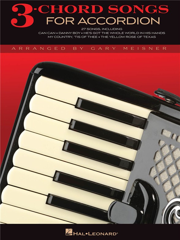 3 CHORD SONGS FOR ACCORDION ACDN BK