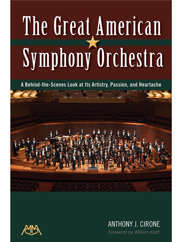 CIRONE ANTHONY THE GREAT AMERICAN SYMPHONY ORCHESTRA BAM BOOK