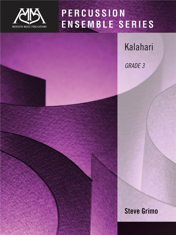 GRIMO STEVEN KALAHARI GRADE 3 PERCUSSION ENSEMBLE BOOK