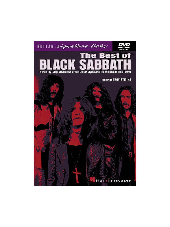 The Best Of Black Sabbath: Guitar Signature Licks (DVD)