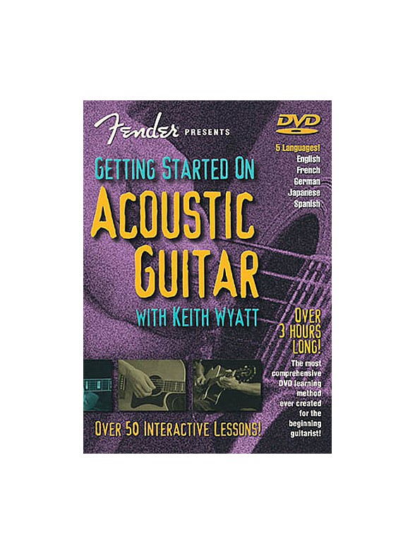 Fender Presents: Getting Started On Acoustic Guitar (DVD)