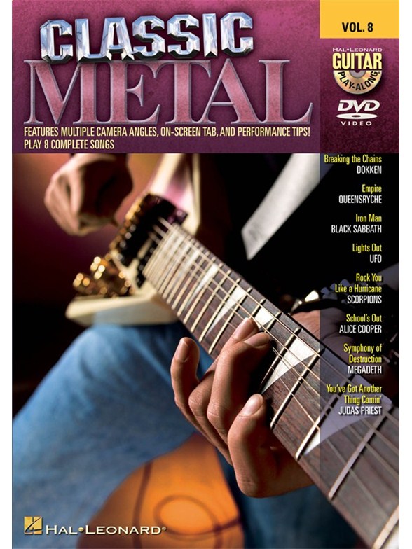 Guitar Play-Along DVD Volume 8: Classic Metal