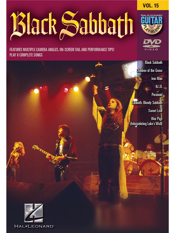 Guitar Play-Along DVD Volume 15: Black Sabbath
