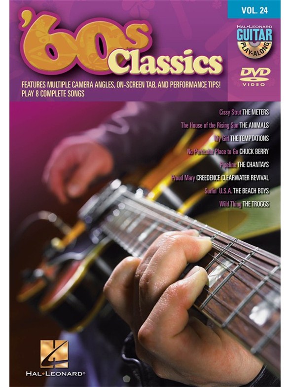 Guitar Play-Along DVD Volume 24: '60s Classics