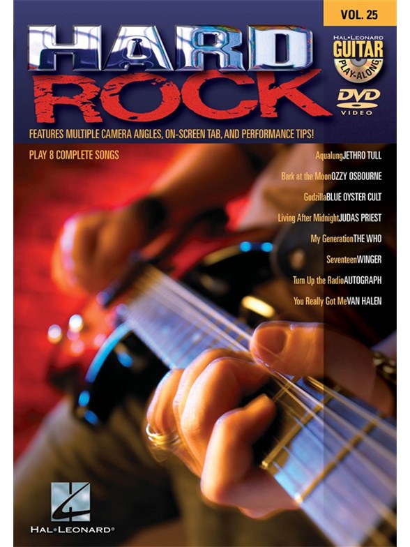 Guitar Play-Along DVD Volume 25: Hard Rock