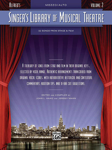 Singer's Library of Musical Theatre - Vol. 2 : Mezzo-Soprano Book Only