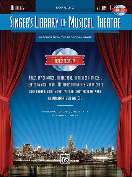 Singer's Library of Musical Theatre - Vol. 1 : Soprano Book/2-CDs Pack
