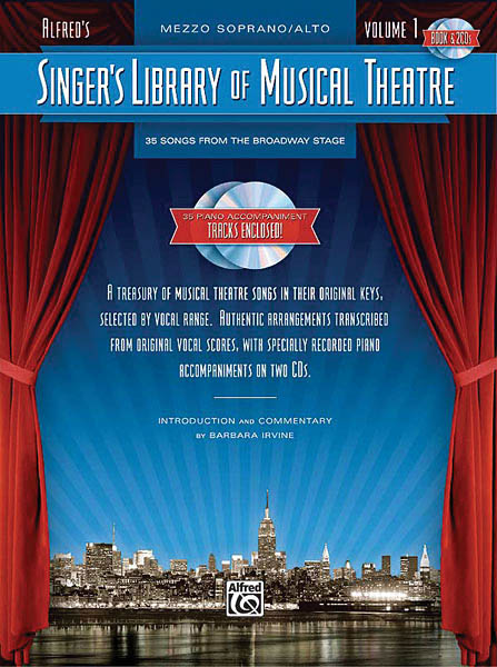 Singer's Library of Musical Theatre - Vol. 1 : Mezzo-Soprano Book/2-CDs Pack