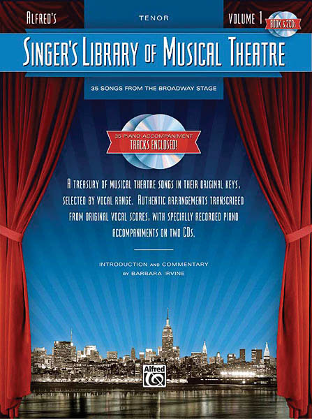 Singer's Library of Musical Theatre - Vol. 1 : Tenor Book/2-CDs Pack