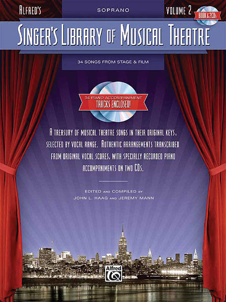 Singer's Library of Musical Theatre - Vol. 2 : Soprano Book/2-CDs Pack