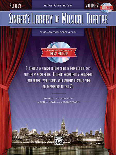 Singer's Library of Musical Theatre - Vol. 2 : Baritone Book/2-CDs Pack