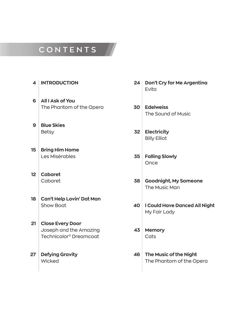 Broadway's Best : Simple Sheet Music + Audio Play-Along