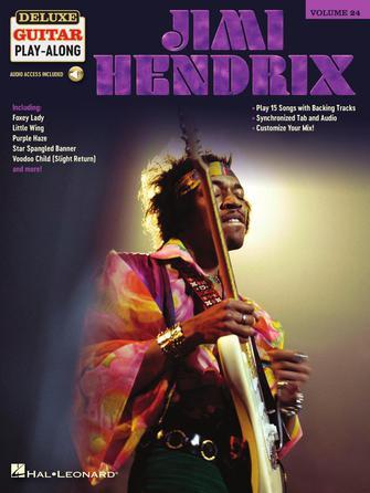 Jimi Hendrix : Deluxe Guitar Play-Along Volume 24