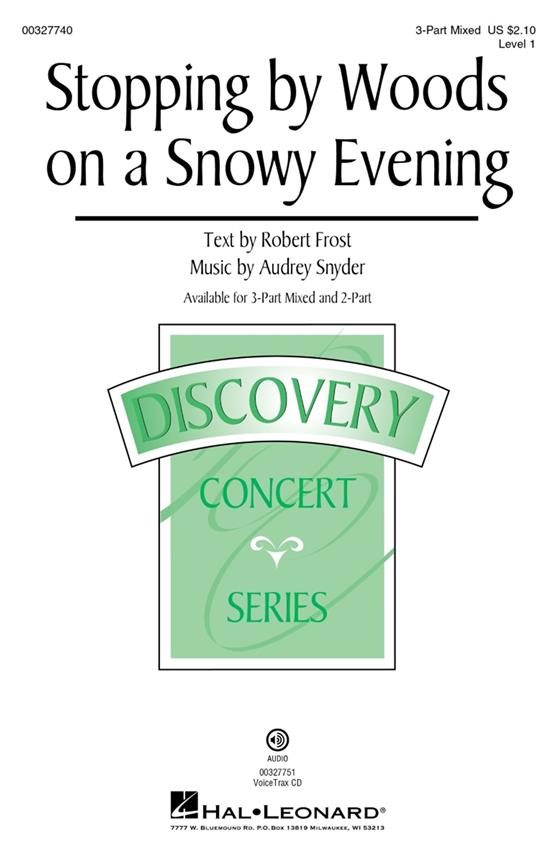 Stopping by Woods on a Snowy Evening : Discovery Level 1