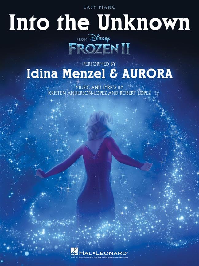 Into the Unknown (from Frozen II) : Easy Piano Sheet Music