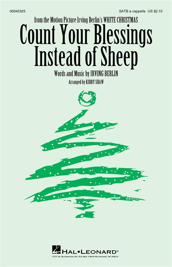 Count Your Blessings Instead of Sheep : from White Christmas