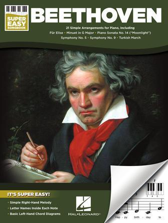 Beethoven - Super Easy Songbook : 21 Simple Arrangements for Piano