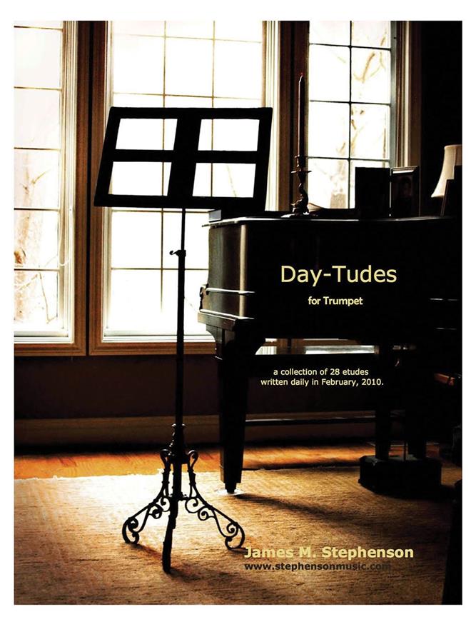 Daytudes, Volume 1 - February : Advanced/Intermediate Etudes for Trumpet