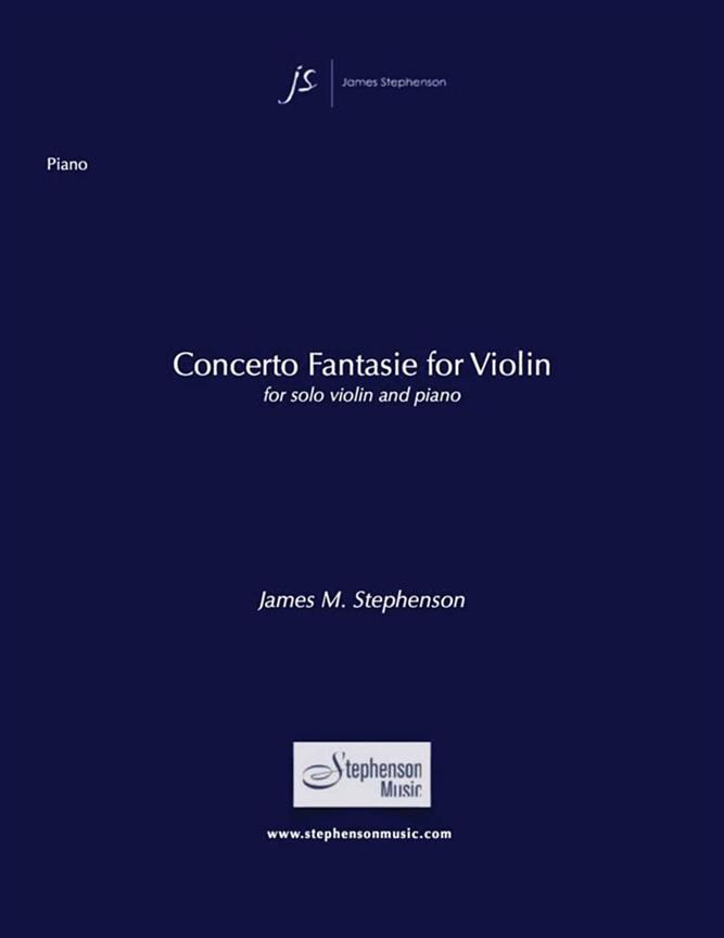 Concerto Fantasie For Violin : Violin and Piano