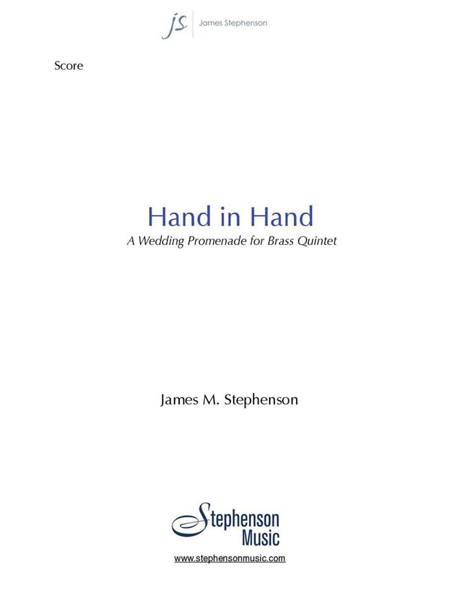 Hand in Hand : A Wedding Promenade for Brass Quintet