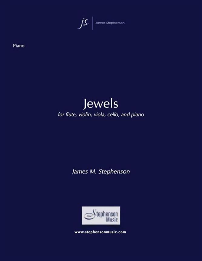 Jewels : Flute, Violin, Viola, Cello and Piano