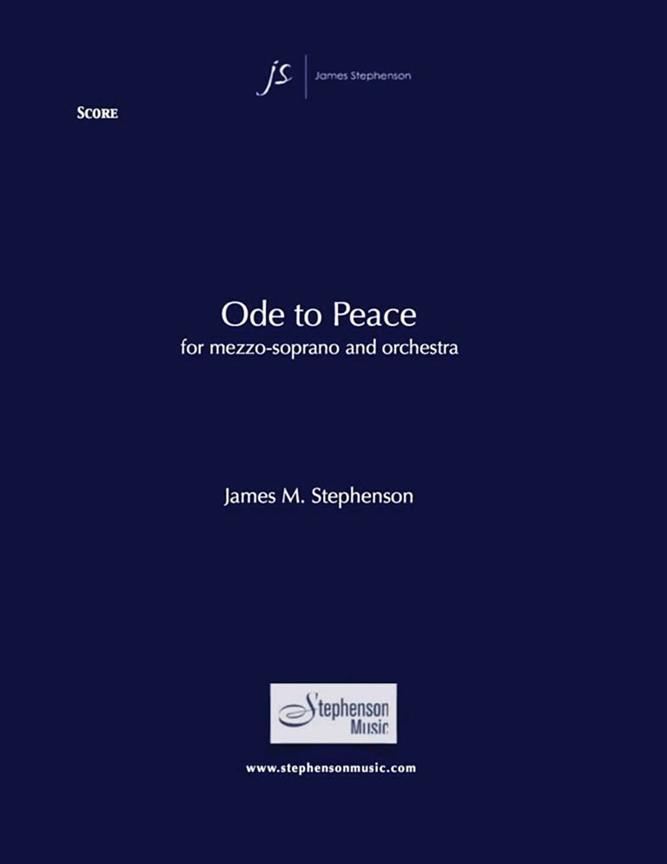 Ode to Peace : Mezzo Soprano and Full Orchestra - Set