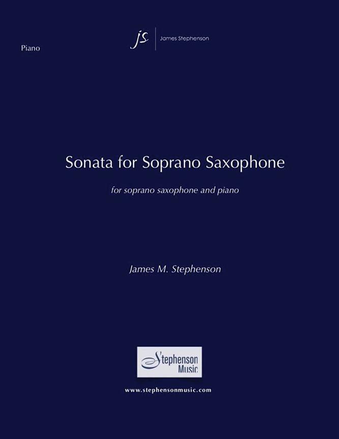 Sonata For Soprano Saxophone : Soprano Saxophone and Piano
