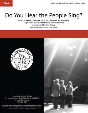 Do You Hear the People Sing? : (from Les Misérables)