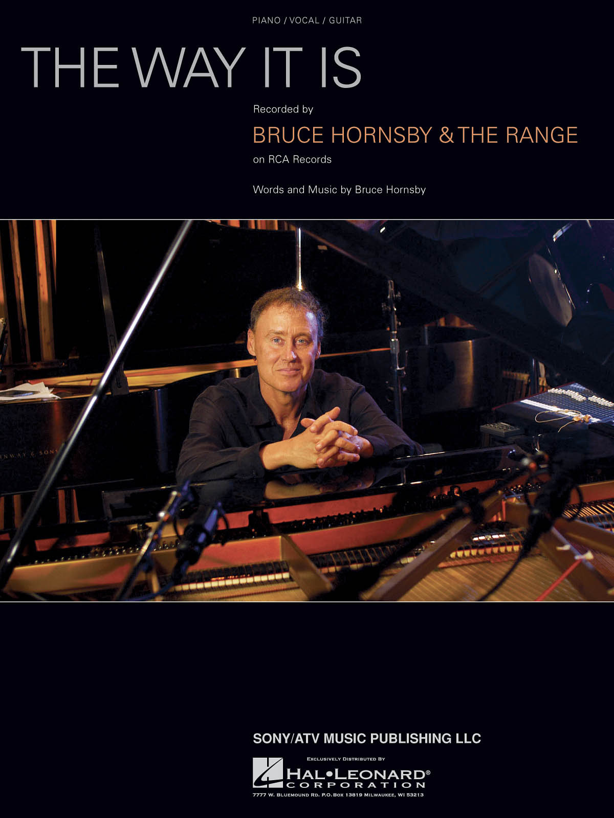 Hornsby Bruce & The Range The Way It Is Piano Vocal Guitar Sheet