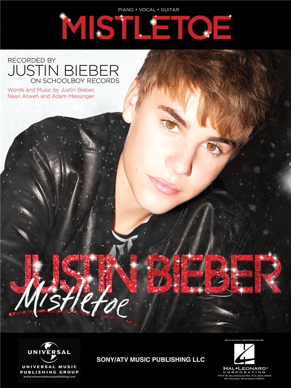 Bieber Justin Mistletoe Piano Vocal Guitar Sheet
