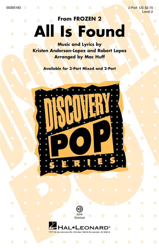 All Is Found (from Frozen 2) : Discovery Level 2