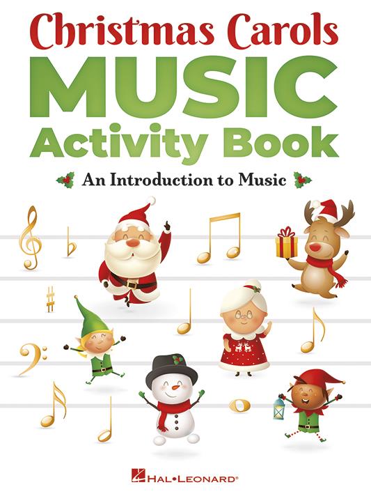 Christmas Carols Music Activity Book : UK & Europe Edition