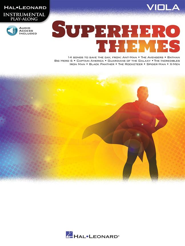 Superhero Themes for Viola : Instrumental Play-Along