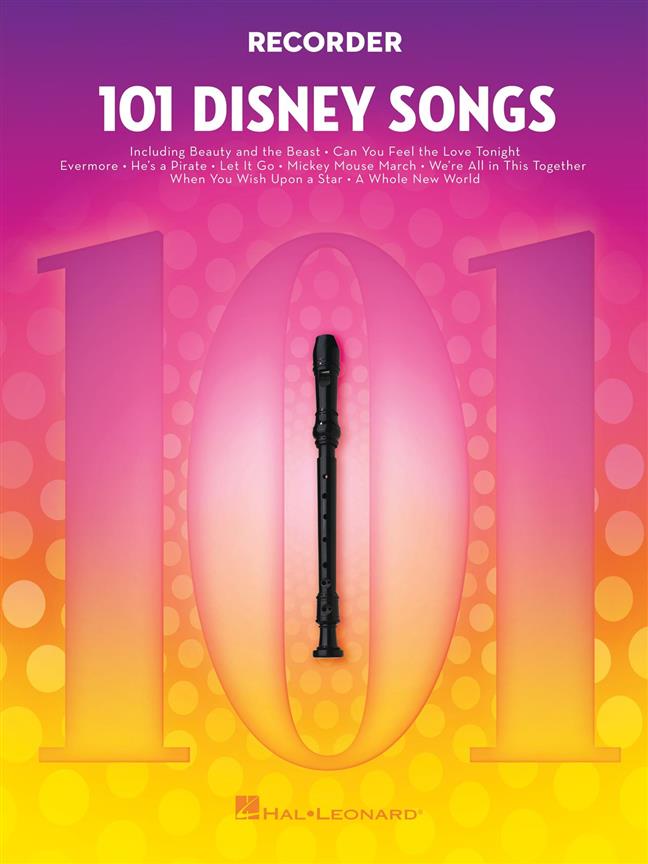 101 Disney Songs : for Recorder