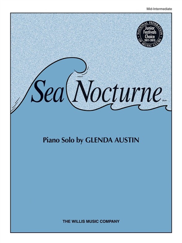 Austin Sea Nocturne Pf Solo Sheet