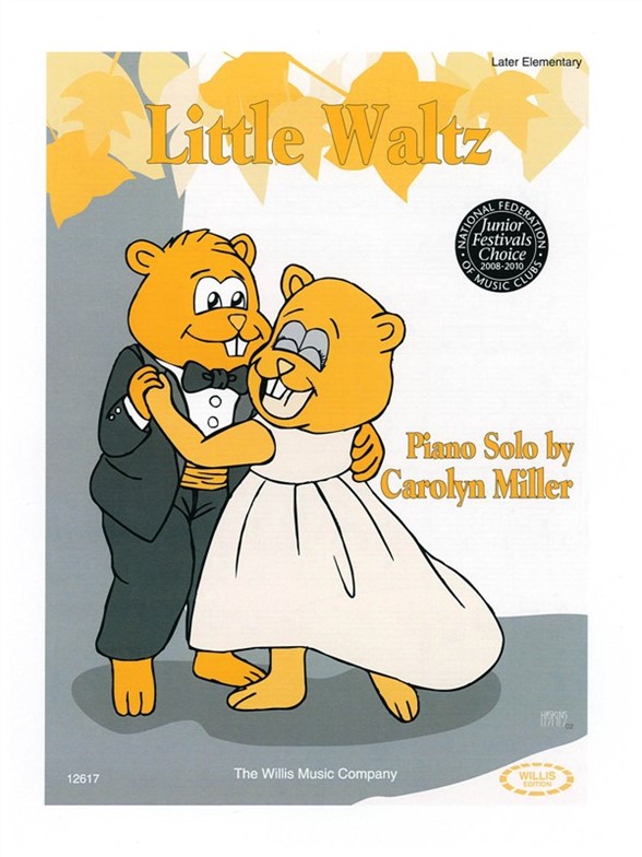 MILLER CAROLYN LITTLE WALTZ PIANO SOLO BOOK