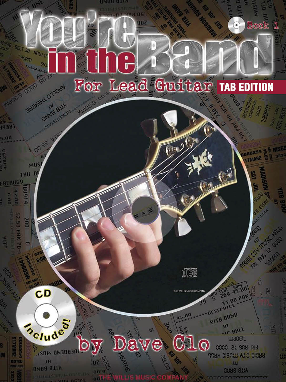 Youre In The Band Lead Guitar Method Bk/Cd Tab