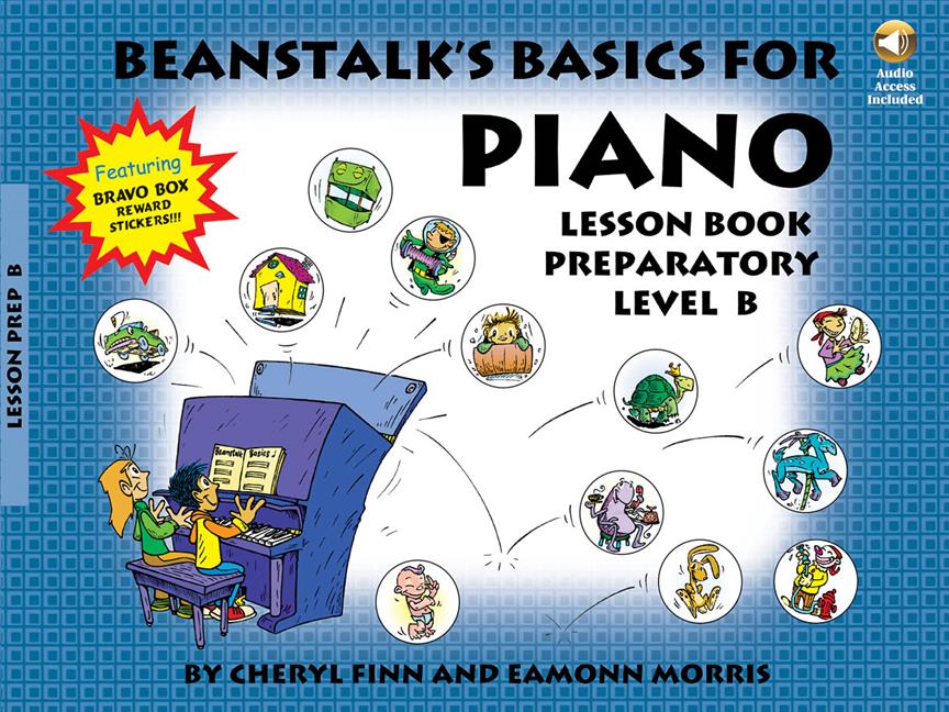 Beanstalks Basics For Piano Lesson Prep B Bk/Cd