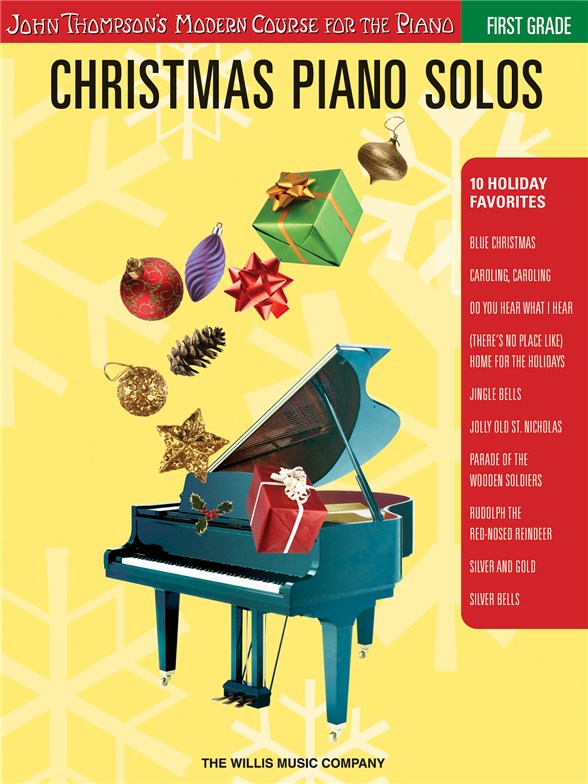 Christmas Piano Solos 1st Grd Pf Bk