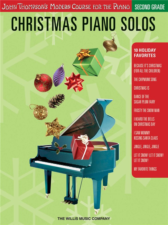 Christmas Piano Solos 2nd Grd Pf Bk