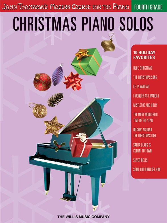 Christmas Piano Solos 4th Grd Pf Bk