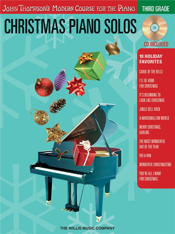 Thompson's Modern Piano - 3rd Grd Bk/CD - Christmas